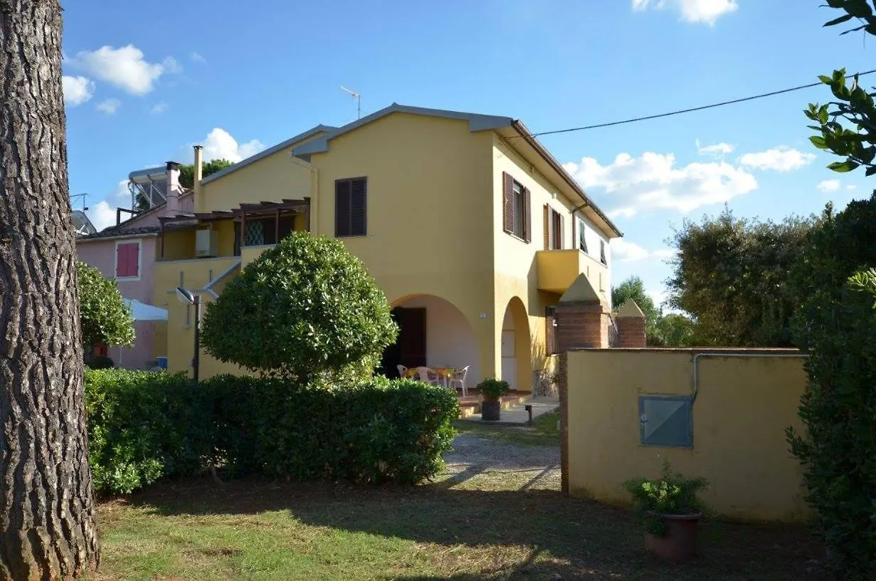 Trilocale In Campagna Con Giardino Rosso Apartment Collemezzano Italy